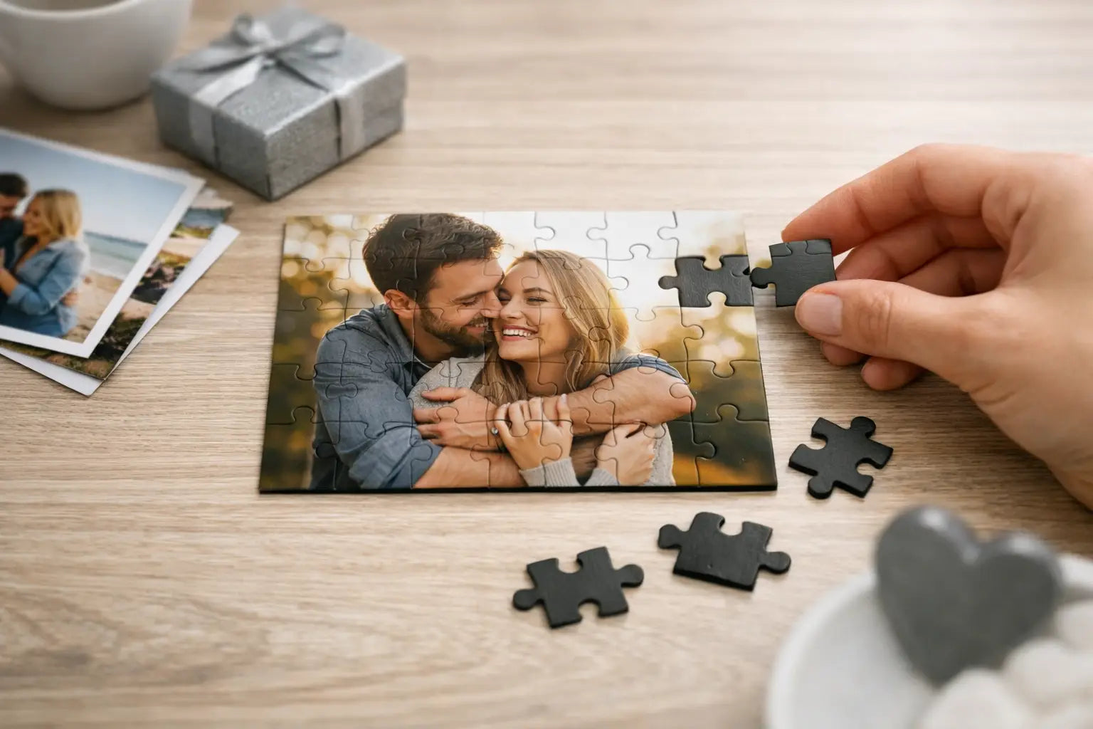 Puzzle mágnes ajándék, ami tényleg személyes